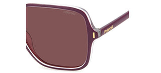 Polaroid PLD 6219/S women Violet Oversize Sunglasses