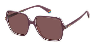 Polaroid PLD 6219/S women Violet Oversize Sunglasses