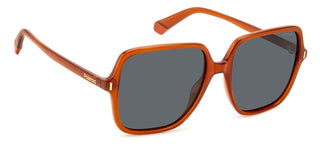 Polaroid Pld 6219/s Women Orange Oversize Sunglasses