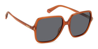 Polaroid Pld 6219/s Women Orange Oversize Sunglasses