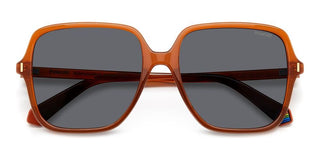 Polaroid Pld 6219/s Women Orange Oversize Sunglasses