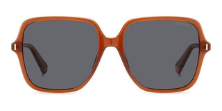 Polaroid Pld 6219/s Women Orange Oversize Sunglasses