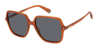 Polaroid Pld 6219/s Women Orange Oversize Sunglasses