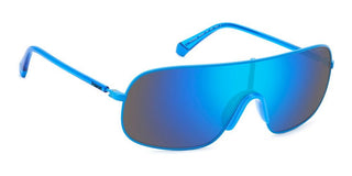 Polaroid Pld 6222/s Unisex Blue Shield Sunglasses