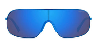 Polaroid Pld 6222/s Unisex Blue Shield Sunglasses