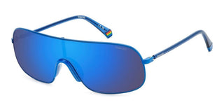 Polaroid Pld 6222/s Unisex Blue Shield Sunglasses