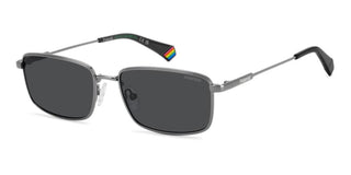 Polaroid PLD 6227/S/X unisex Ruthenium Rectangle Sunglasses