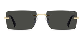 Polaroid Pld 6245/s Men Gold Rectangle Sunglasses
