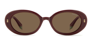 Polaroid Pld 6253/s/x Women Red Oval Sunglasses