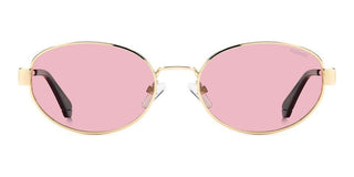 Polaroid Pld 6254/s/x Women Rose Gold Oval Sunglasses