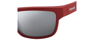 Polaroid PLD 7031/S men Red Geometric Sunglasses