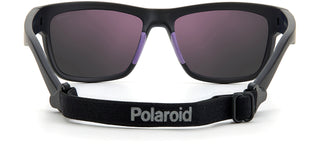 Polaroid PLD 7031/S men Black Geometric Sunglasses