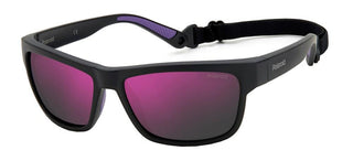Polaroid PLD 7031/S men Black Geometric Sunglasses