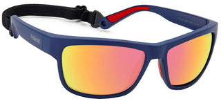 Polaroid PLD 7031/S men Blue Geometric Sunglasses