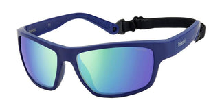 Polaroid PLD 7037/S unisex Blue Squared Sunglasses