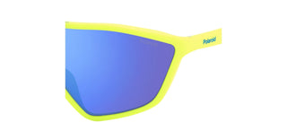 Polaroid PLD 7039/S unisex Yellow Shield Sunglasses
