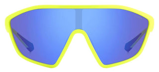 Polaroid PLD 7039/S unisex Yellow Shield Sunglasses