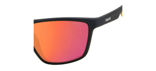 Polaroid PLD 7040/S men Black Geometric Sunglasses