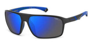 Polaroid Pld 7058/s Men Black Rectangle Sunglasses