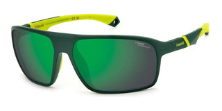 Polaroid Pld 7058/s Men Green Rectangle Sunglasses