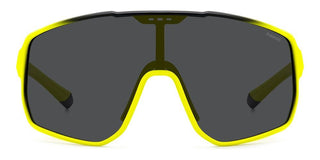 Polaroid Pld 7060/s Men Yellow Shield Sunglasses