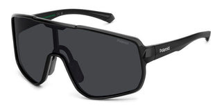 Polaroid Pld 7060/s Men Black Shield Sunglasses