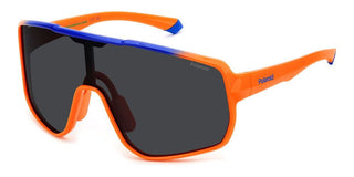 Polaroid Pld 7060/s Men Orange Shield Sunglasses