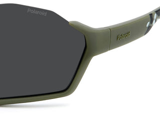 Polaroid Pld 7062/s Men Green Shield Sunglasses