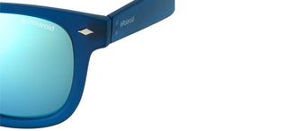 Polaroid Pld 8009/n Kids Children Blue Squared Sunglasses