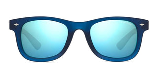 Polaroid Pld 8009/n Kids Children Blue Squared Sunglasses