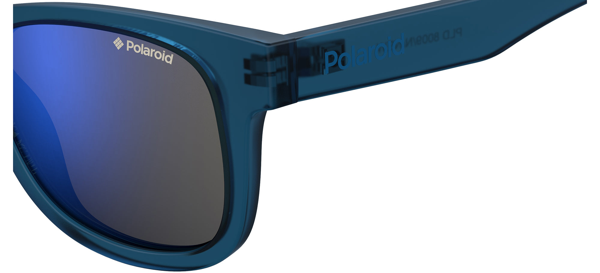 Polaroid PLD 8009/N/NEW children Blue Squared Sunglasses