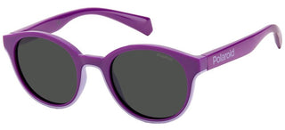 Polaroid PLD 8040/S KIDS children Violet Round Sunglasses