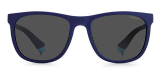 Polaroid PLD 8049/S JUNIOR unisex Blue Squared Sunglasses