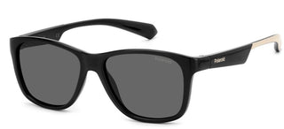 Polaroid PLD 8052/S unisex Black Squared Sunglasses