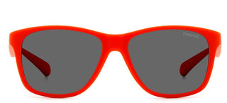 Polaroid PLD 8052/S unisex Red Squared Sunglasses