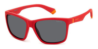 Polaroid PLD 8057/S JUNIOR children Red Geometric Sunglasses