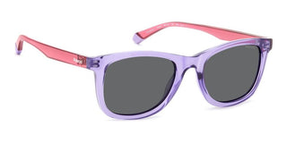 Polaroid Pld 8060/s Unisex Violet Squared Sunglasses