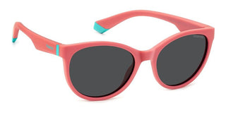 Polaroid Pld 8065/s Unisex Pink Cat Eye Sunglasses