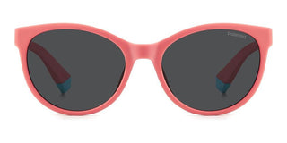 Polaroid Pld 8065/s Unisex Pink Cat Eye Sunglasses