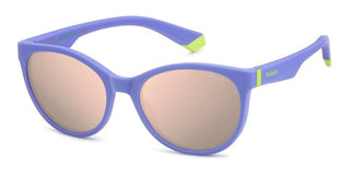 Polaroid Pld 8065/s Unisex Violet Cat Eye Sunglasses