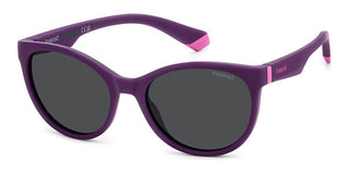 Polaroid Pld 8065/s Unisex Violet Cat Eye Sunglasses