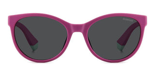 Polaroid Pld 8065/s Unisex Pink Cat Eye Sunglasses