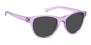 Polaroid Pld 8066/s Unisex Violet Geometric Sunglasses