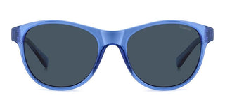 Polaroid Pld 8066/s Unisex Blue Geometric Sunglasses
