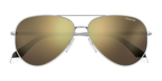 Polaroid PLD 8073/S unisex Silver Pilot Sunglasses