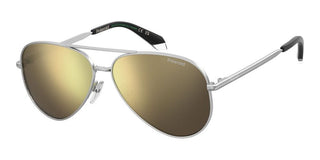 Polaroid PLD 8073/S unisex Silver Pilot Sunglasses