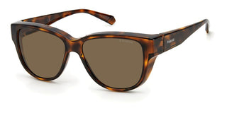 Polaroid PLD 9013 women Brown Butterfly Sunglasses