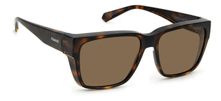 Polaroid PLD 9018/S men Havana Rectangle Sunglasses