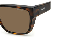 Polaroid PLD 9018/S men Havana Rectangle Sunglasses