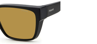 Polaroid PLD 9018/S unisex Black Squared Sunglasses